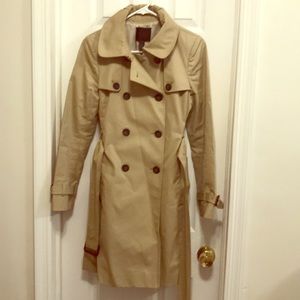 J. CREW collection trench coat